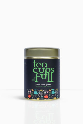 Paan Rose Green Tea: Paan Gulakand Exotic flavour green tea; 