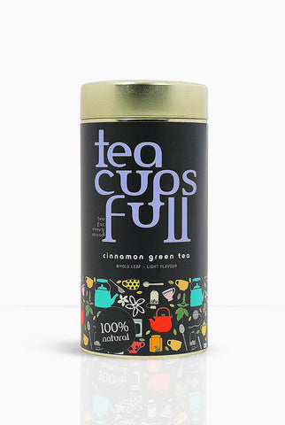 Cinnamon Green Tea - Teacupsfull; best green tea brand; best green tea brand in India, best green tea brand, tea brands, Tea brands India, Best green Tea for weight loss