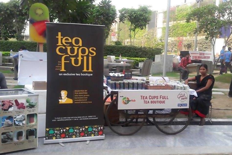 The Grub Fest, 2016. Teacupsfull enthrals the audience