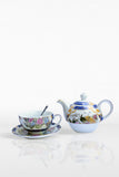 Tea For One Tea Set: One Teapot, Teacup and spoon ; Tea Set For One: One Cup Tea Set