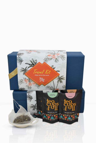 Travel Tea Kit,  Tea Making Kit, Travel Tea Gift Set